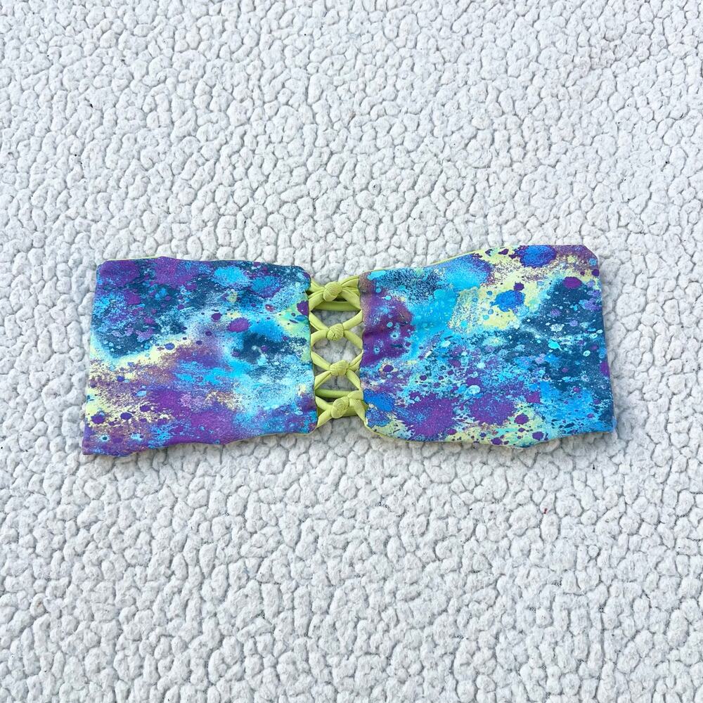 San Lorenzo Galaxy Print Bandeau